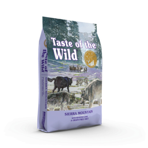 Taste of the Wild sierra mountain pieczona jagnięcina bez zbóż dla dorosłych psów 2kg