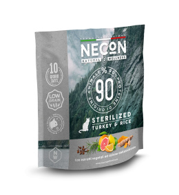 NECON NW sterilized cat turkey &amp; rice - karma dla sterylizowanych kotów z indykiem i ryżem 1,5 kg