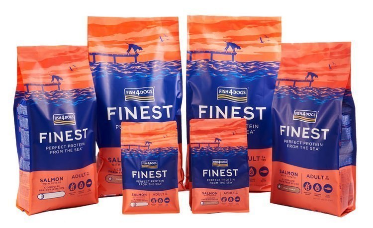 Fish4Dogs Finest Salmon Adult large breed 12kg