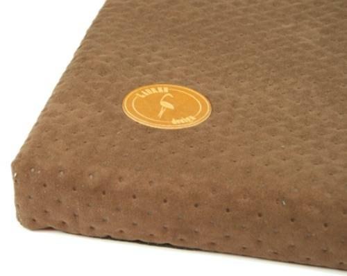Lauren Design materac Demi COMFORT brązowy pikowany 100x80x5cm