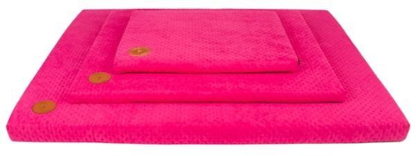 Lauren Design materac Demi różowy pikowany 70x60x3cm