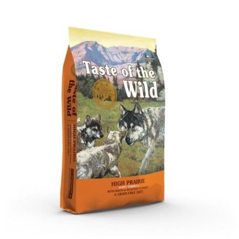Taste of the Wild high prairie puppy bizon i jagnięcina bez zbóż dla szczeniąt wszystkich ras 2kg