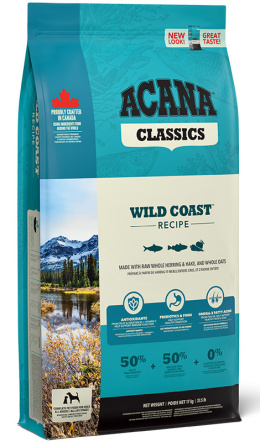 Acana Classics wild coast ze świeżej ryby dla dorosłych psów 17kg