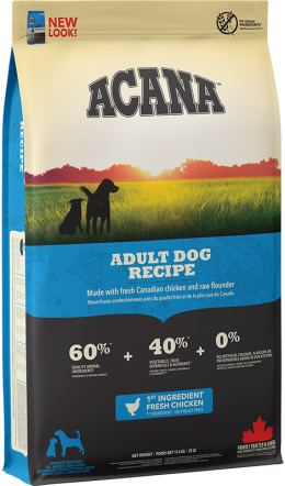 Acana adult dog recipe z kurczakiem dla dorosłych psów wszystkich ras 11,4kg
