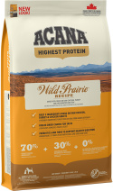 Acana highest protein wild prairie recipe z kurczakiem z indykiem 11,4kg