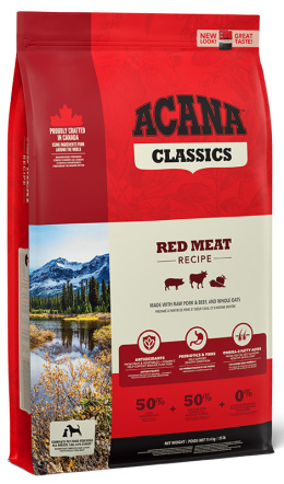 Acana classics red meat z mięsa wołowego dla dorosłych psów 9,7 kg