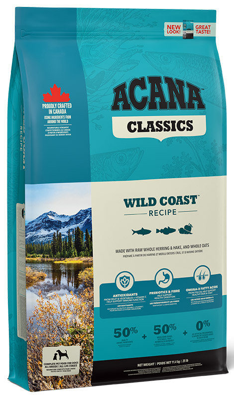 Acana Classics wild coast ze świeżej ryby dla dorosłych psów 11,4kg