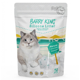 Barry King podłoże dla kota silikonowe natural 5L