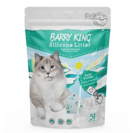 Barry King podłoże dla kota silikonowe baby powder 5L