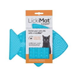 LickiMat Casper mata dla kota niebieska