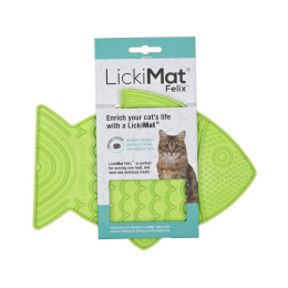 LickiMat Felix mata dla kota zielona