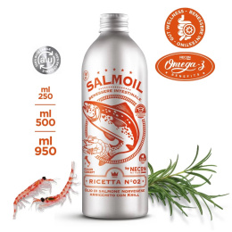 Necon salmoil ricetta 2 gut wellness olej z łososia wspierający zdrowe jelita 500ml