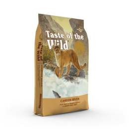 Taste of the wild canyon river pstrąg dla kociąt i dorosłych kotów 6,6kg