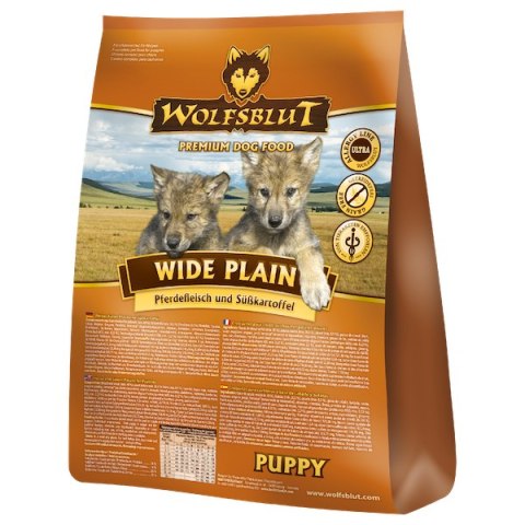 Wolfsblut Wide Plain puppy z koniny bez zbóż dla szzczeniąt 15kg