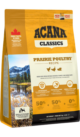 Acana Classics prairie poultry z kurczka dla dorosłych psów 2kg