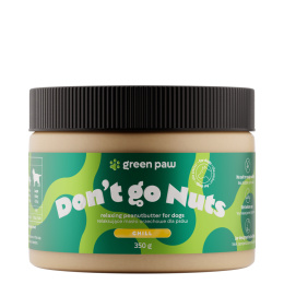 Green Paw Don't Go Nut's- relaksujące masło orzechowe dla psów 350g