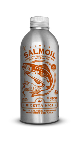 Salmoil receptura nr 2 - gut wellness olej z łososia wspierający zdrowe jelita 950ml