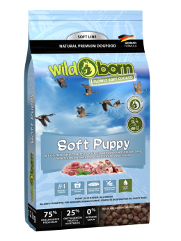 Wildborn soft Puppy pół mokra karma dla szeniąt 12kg