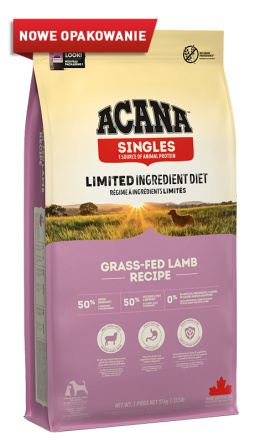 Acana Singles grass fed lamb jagnięcina z wolnego wybiegu 17kg