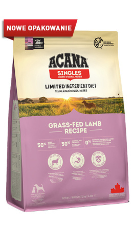 Acana Singles grass fed lamb jagnięcina z wolnego wybiegu 2kg