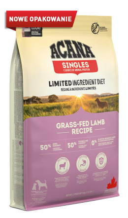 Acana Singles grass fed lamb jagnięcina z wolnego wybiegu 6kg