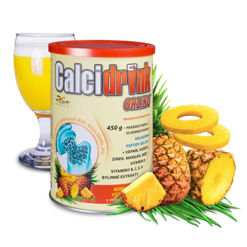 Calcidrink Orling proszek smakowy- ananas 450 g