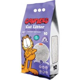 Garfield żwirek bentonit dla kota lawendowy 10L