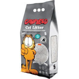 Garfield żwirek bentonit dla kota z węglem aktywnym 5L